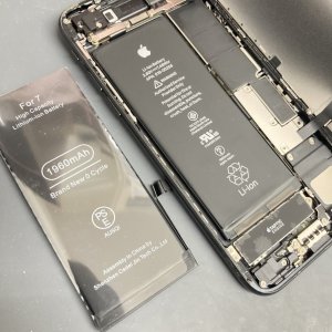 iPhone7 バッテリー 交換修理