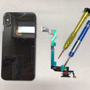 iPhoneX ライトニング修理