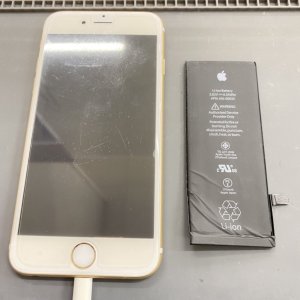 iPhone6S　バッテリー交換