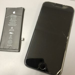 iPhone8 バッテリー交換