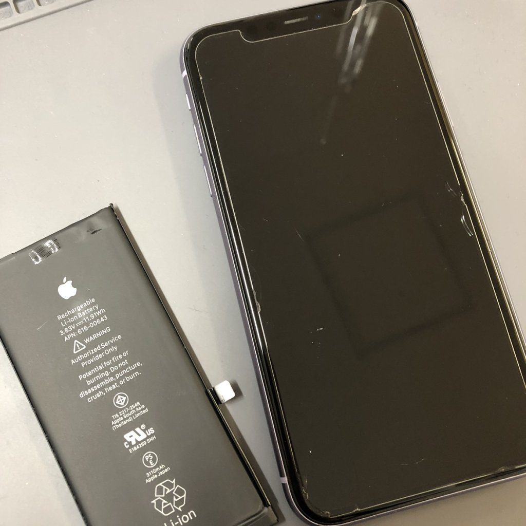 iPhoneXR バッテリー交換