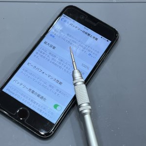 iPhone8 バッテリー交換