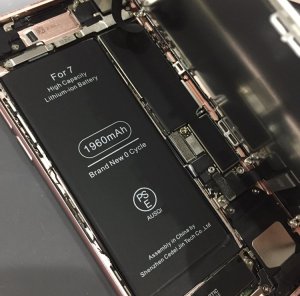 iPhone7 バッテリー交換