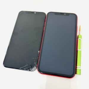 iPhoneXR フロントパネル交換修理