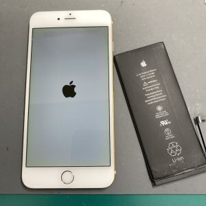 iPhone6SPlus バッテリー交換