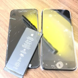 iPhoneSE2 バッテリー 液晶セット交換