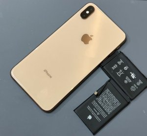 iPhoneXSMAX バッテリー交換