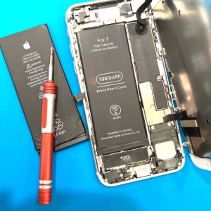 iPhone7　バッテリー交換修理