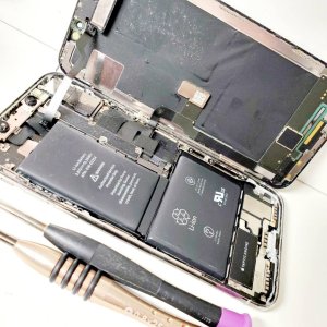 iPhone X バッテリー 交換