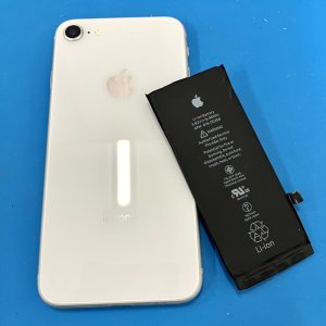 iPhone8 バッテリー交換修理