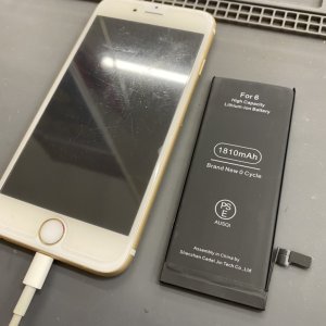 iPhone6 バッテリー交換