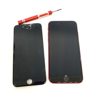 iPhoneSE2液晶交換修理