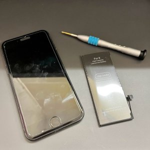 iPhone8 バッテリー交換