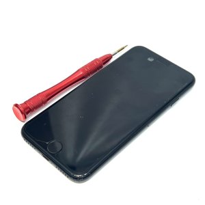 iPhone7 フロントパネル交換 バキバキ