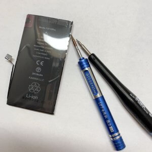 iPhone12 バッテリー交換