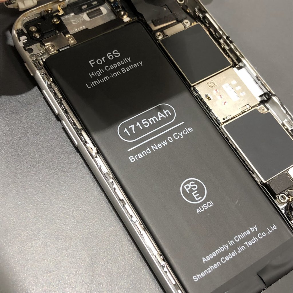 iPhone6S バッテリー交換