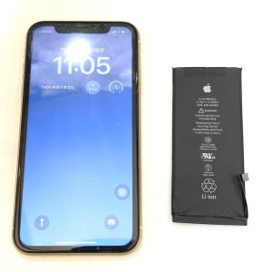 iPhoneXR バッテリー交換
