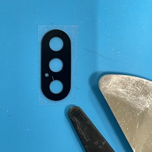 iPhoneX カメラレンズ交換