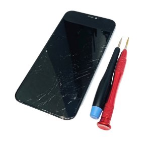 iPhoneXR パネル交換 画面割れ ひび割れ バキバキ 落とした