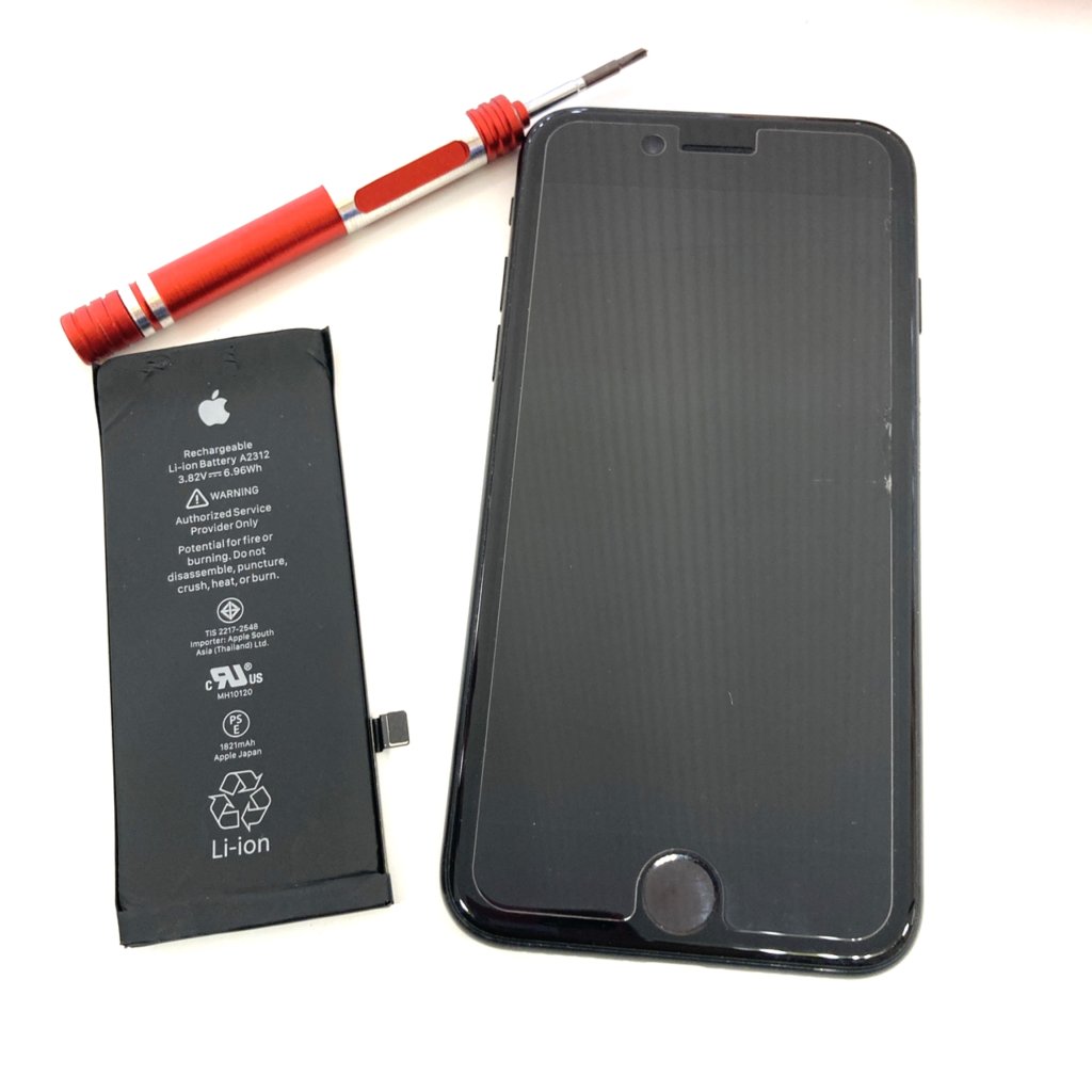 iPhoneSE2バッテリー交換修理