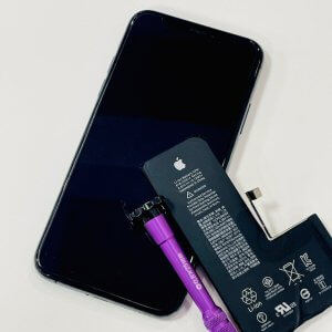 iPhoneXS バッテリー交換修理