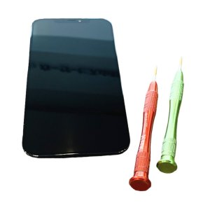 iPhone12 液晶交換修理 ブラックアウト 液晶漏れ