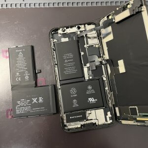 iPhoneX バッテリー交換
