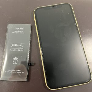 iPhoneXR バッテリー交換