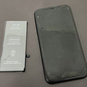 iPhoneXR バッテリー交換