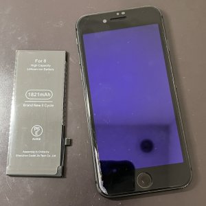 iPhone8 バッテリー交換