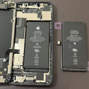iPhone12mini バッテリー交換