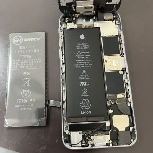 iPhone6S バッテリー交換