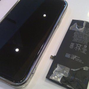 iPhoneXRバッテリー交換
