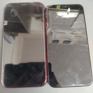 iPhoneXR 液晶画面 交換修理