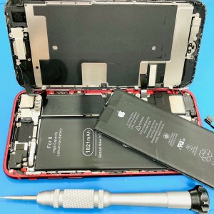 iPhone8 バッテリー交換
