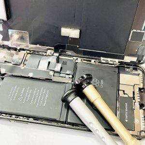 iPhoneX　バッテリー交換修理