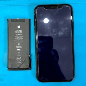 iPhoneXR　バッテリー交換