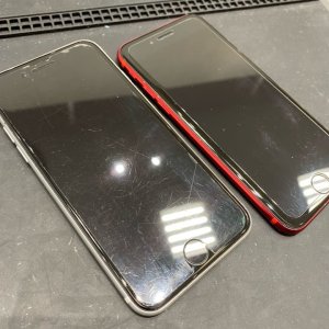 iPhoneSE2 液晶交換 同時修理