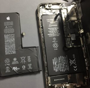 iPhoneXS バッテリー交換
