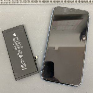 iPhoneXR バッテリー交換