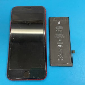 iPhone8 バッテリー交換修理