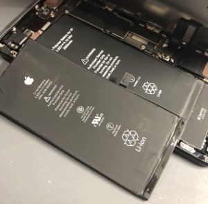 iPhone7plus バッテリー交換