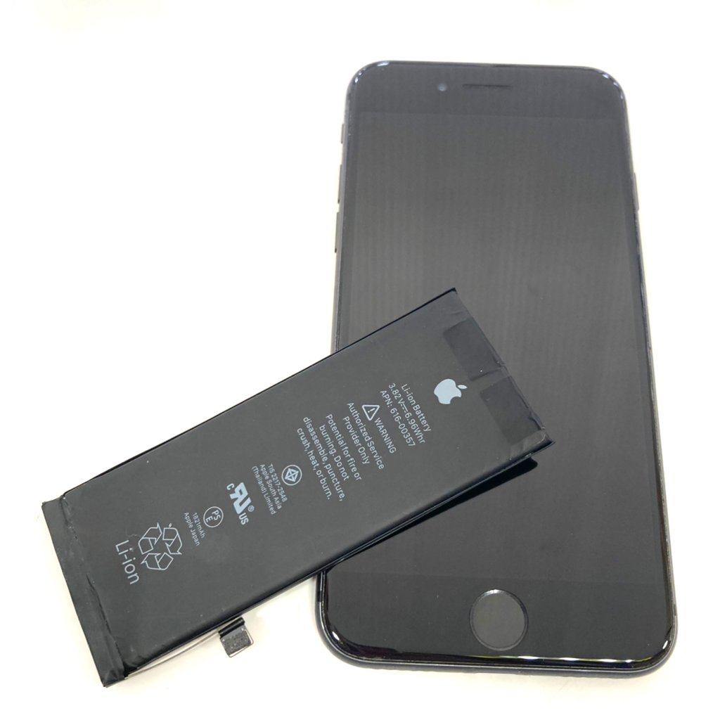 iPhone8 バッテリー交換修理
