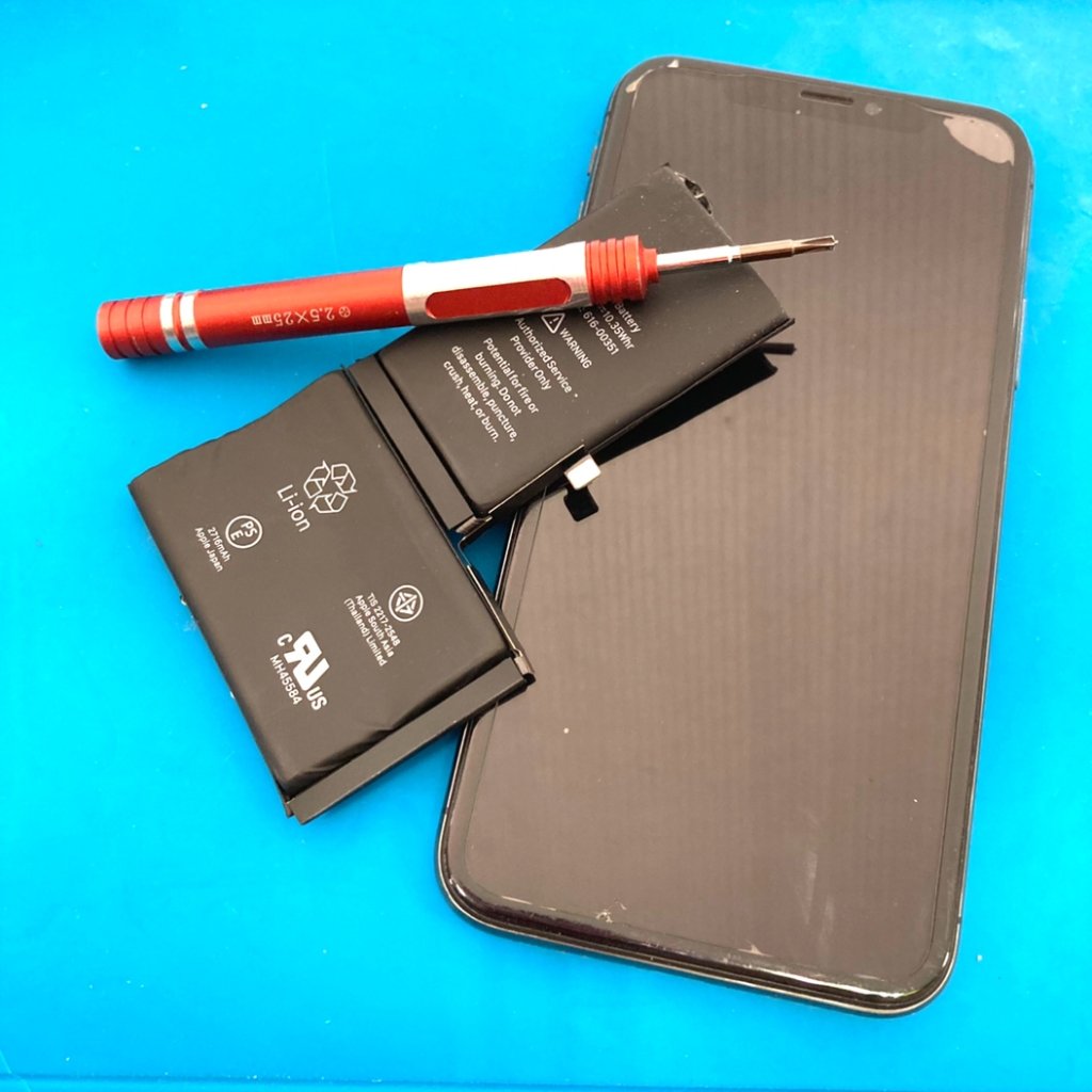 iPhoneX バッテリー交換修理