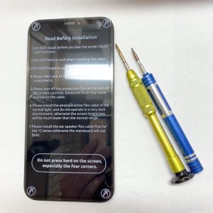 iPhoneXR フロントパネル交換