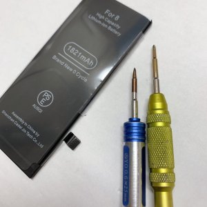 iPhone8 バッテリー交換
