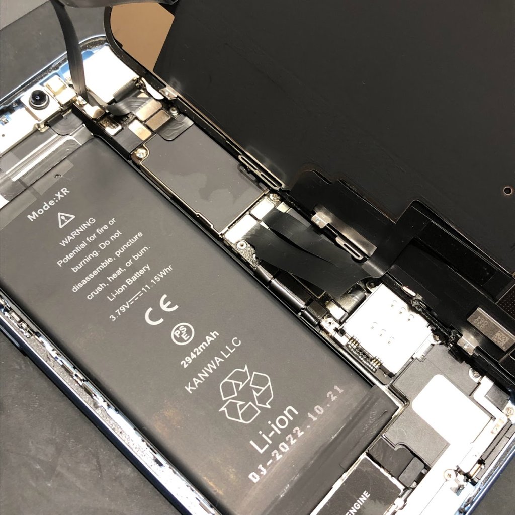 iPhoneXR バッテリー交換