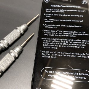 iPhoneX 液晶交換