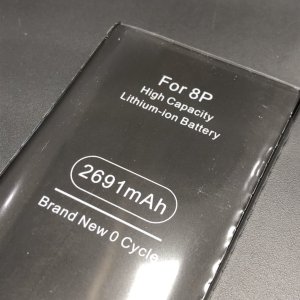 iPhone8Plus バッテリー交換