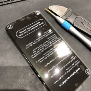 iPhone12mini フロントパネル交換